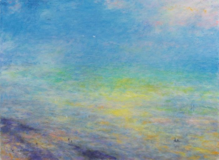 重森三雄作 油絵 3号サイズ 重森三雄作 油絵 3号サイズ 重森三