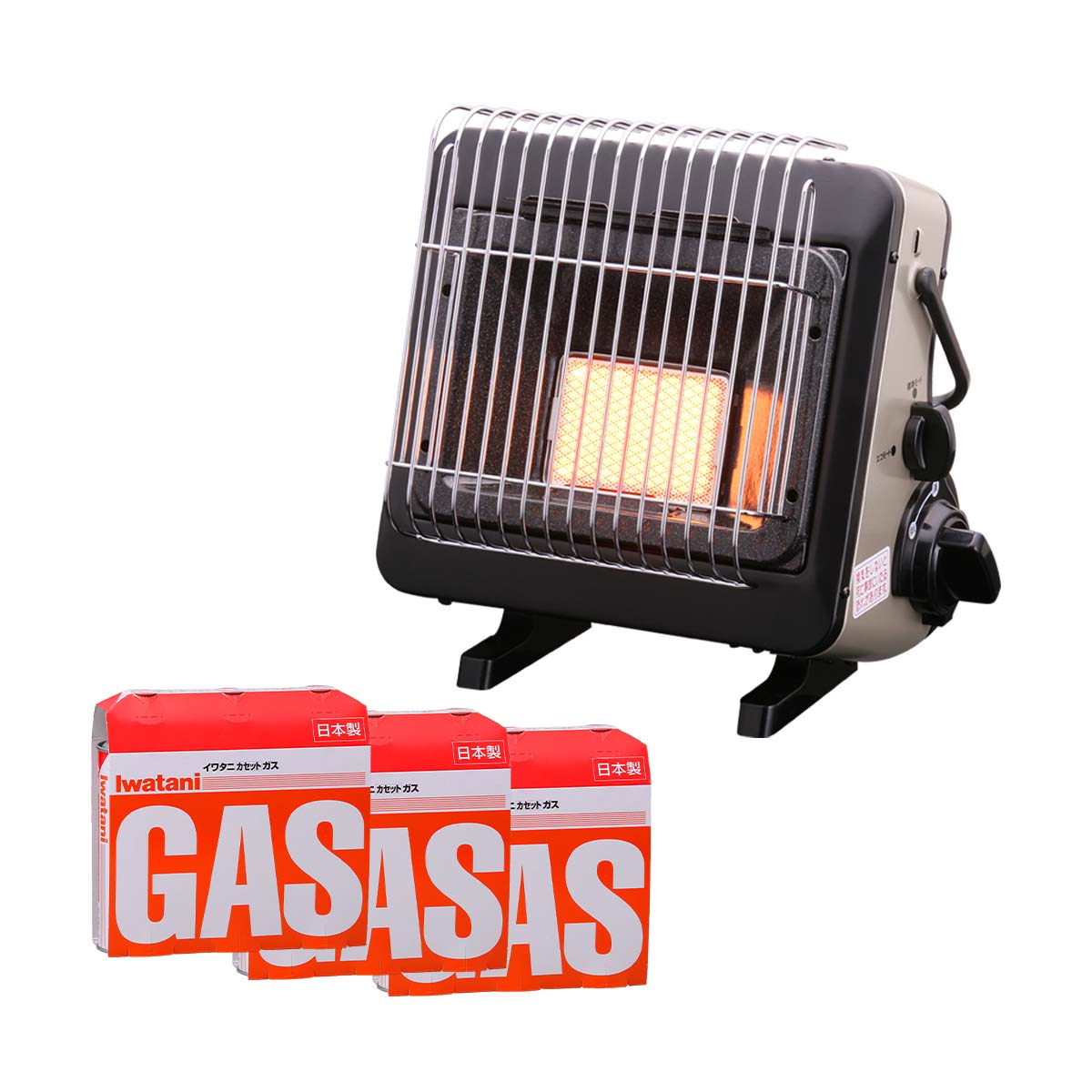 イワタニの公式オンラインショップ｜カセットガスストーブ ポータブル