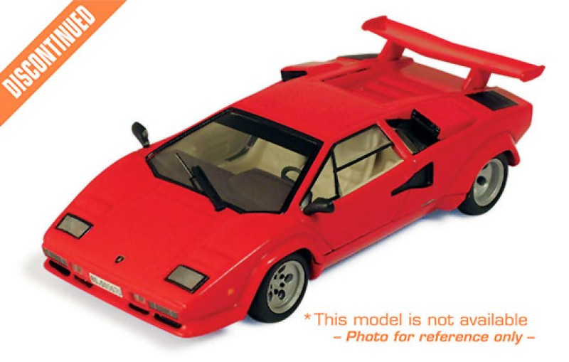 Lamborghini Countach LP500s 1985 Red 2(with Tan interior)