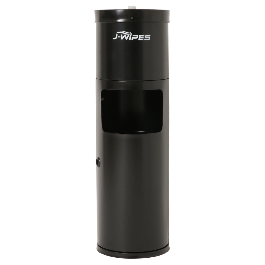 J-WIPES®ゴミ箱付きフロアディスペンサー（ブラック） – J-WIPES®除菌
