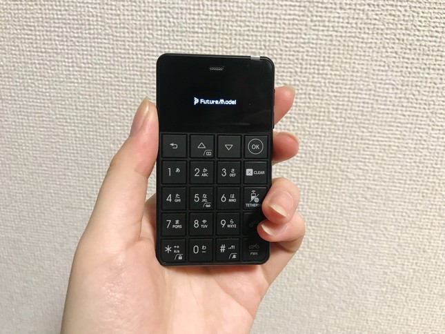 SIMフリーカードケータイ「NichePhone-S 4G」 月額550円から利用できる