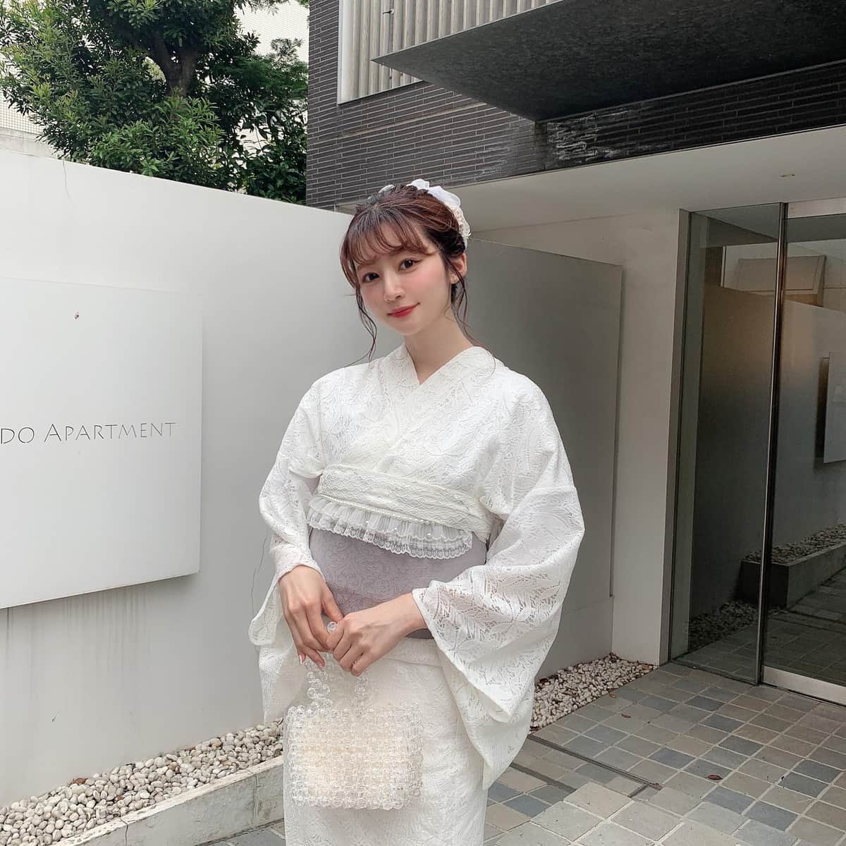 レース浴衣」SNSで脚光、夏の新トレンドに コロナ禍も追い風関連