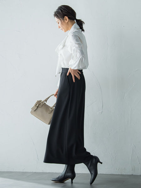 プロシェルジョーゼット フレアスカート ≪セットアップ対応/洗濯機で