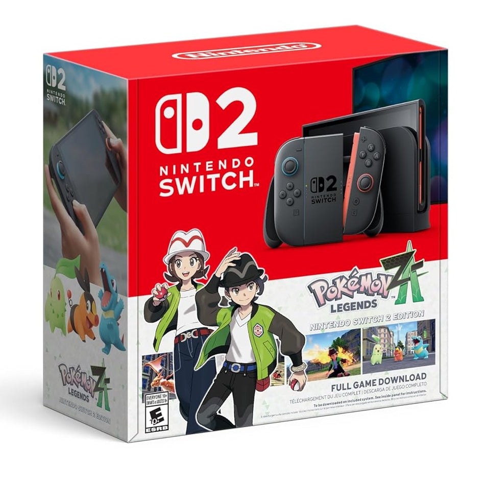 Nintendo Switch 2 (Light Blue/Light Red) (Pokemon Legends Z-A