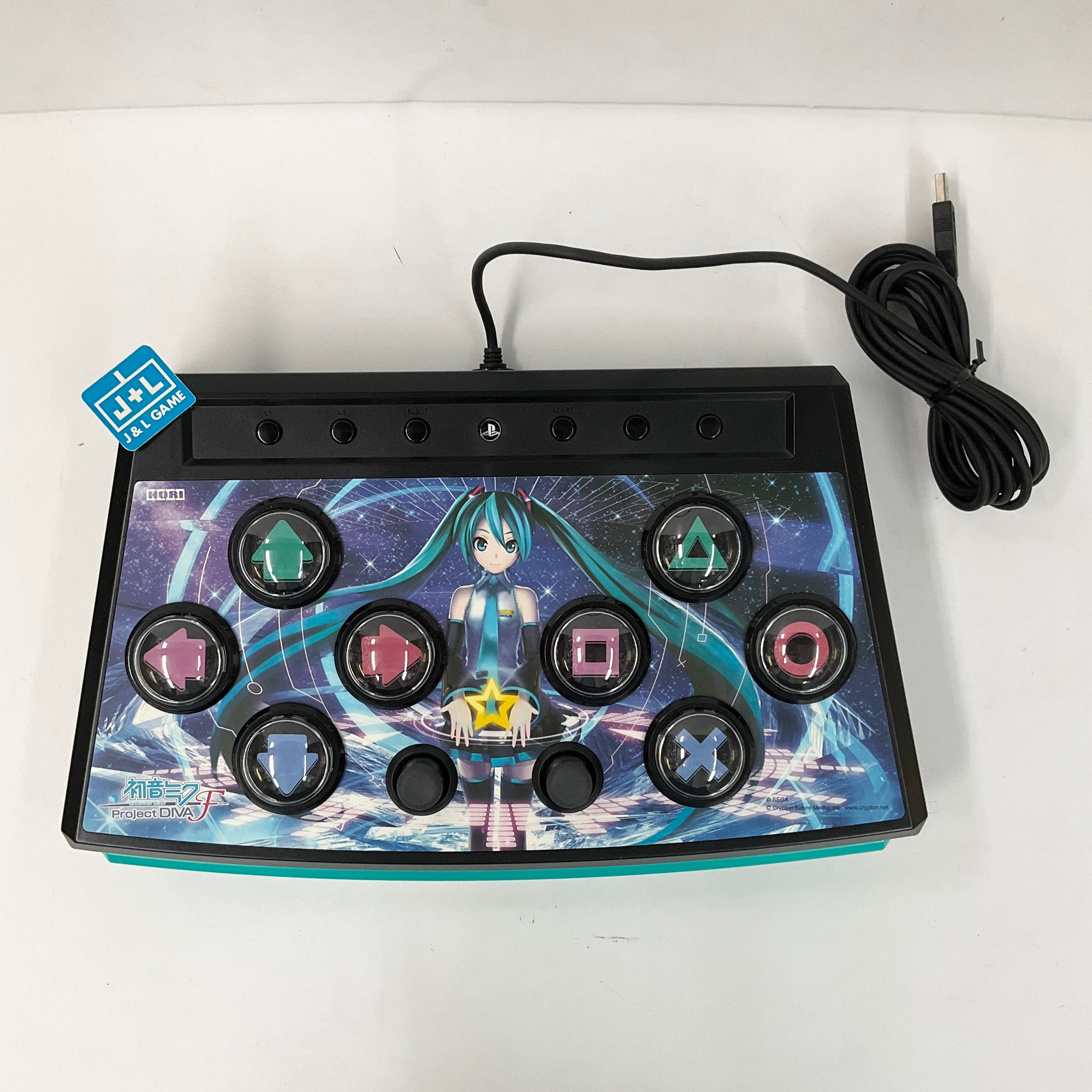 HORI Hatsune Miku Project Diva F Mini Controller - (PS3