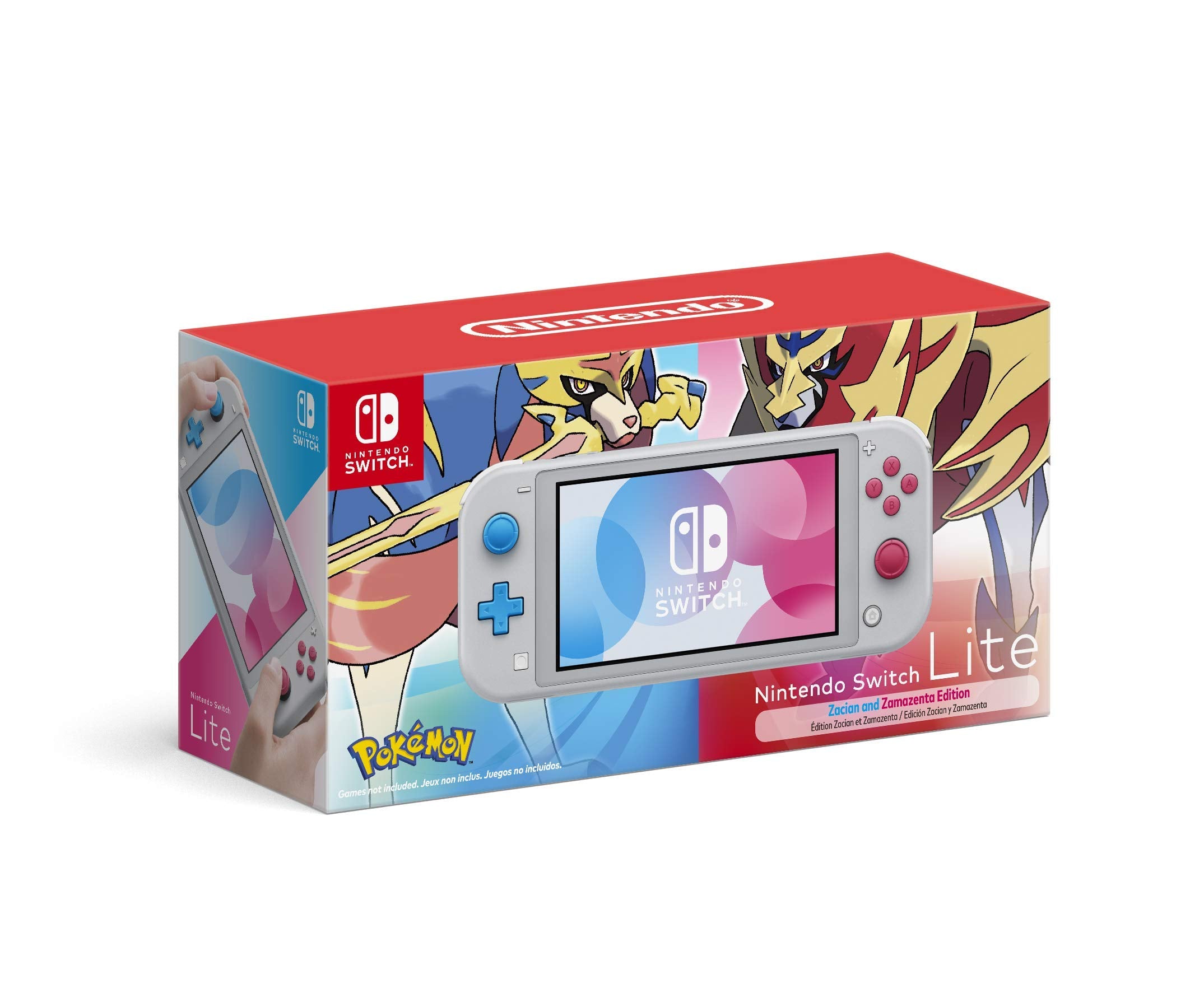 Nintendo Switch Lite (Zacian and Zamazenta Edition) - (NSW