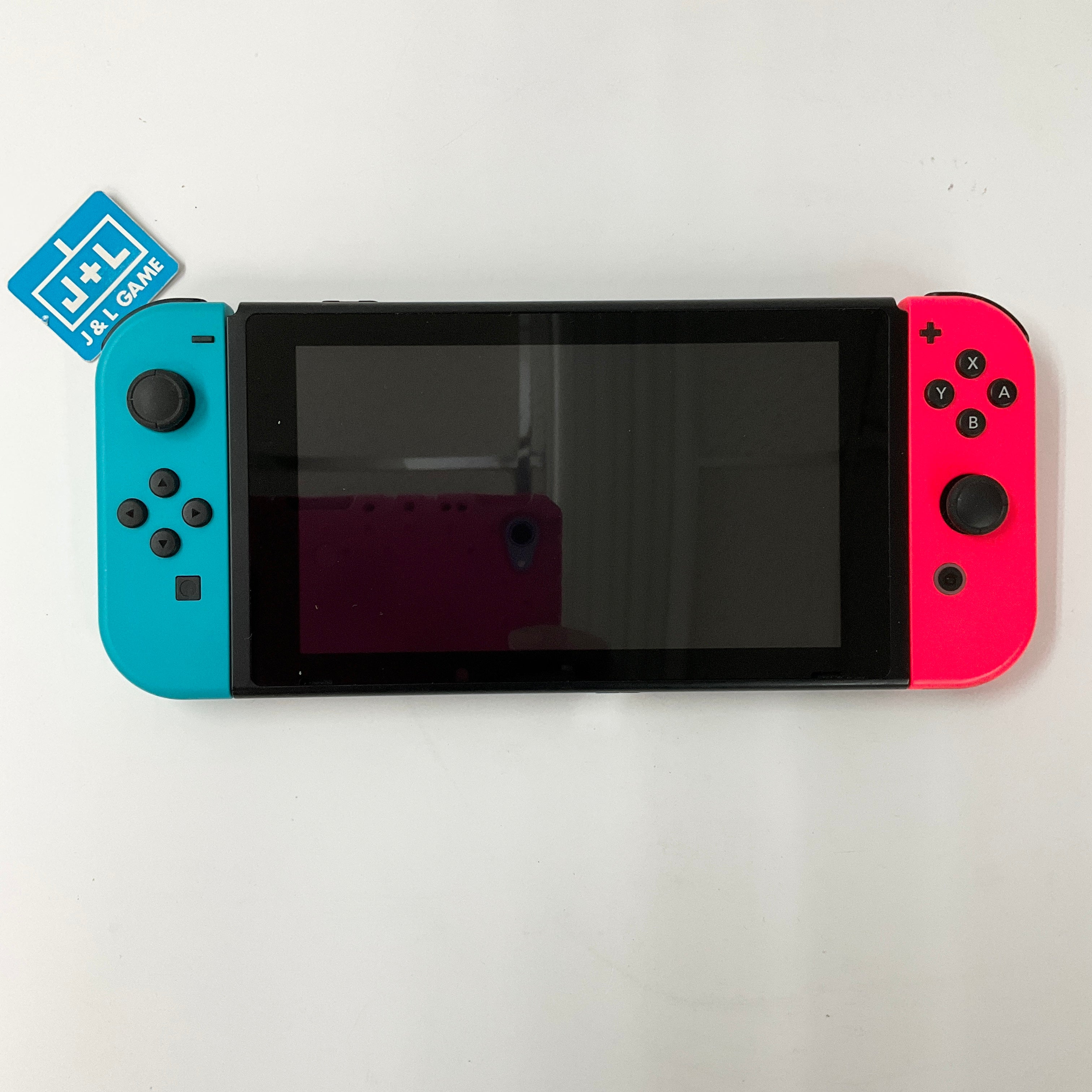 Nintendo Switch Console with Neon Blue and Neon Red Joy-Con (L-R