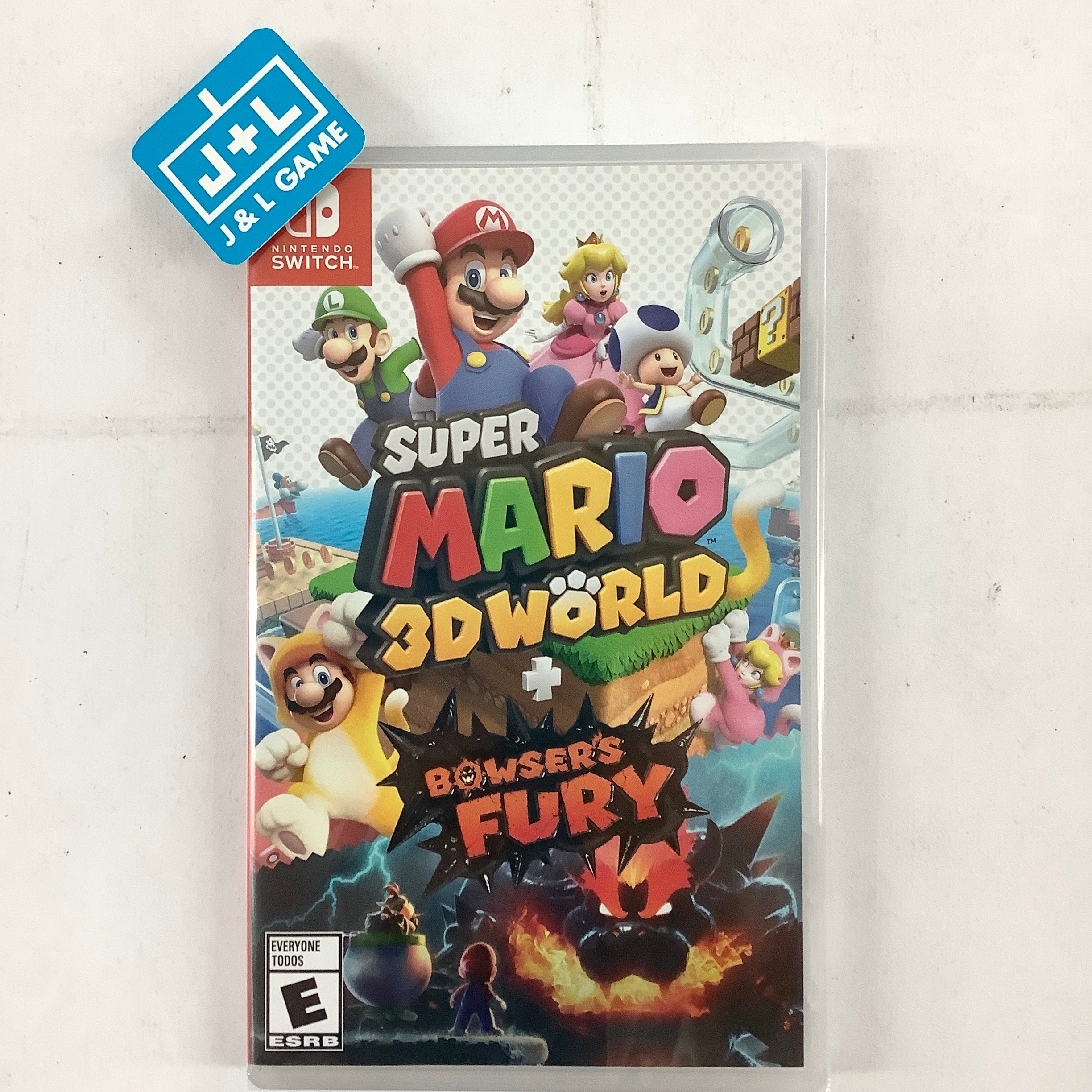 Super Mario 3D World + Bowser's Fury - (NSW) Nintendo Switch | J&L