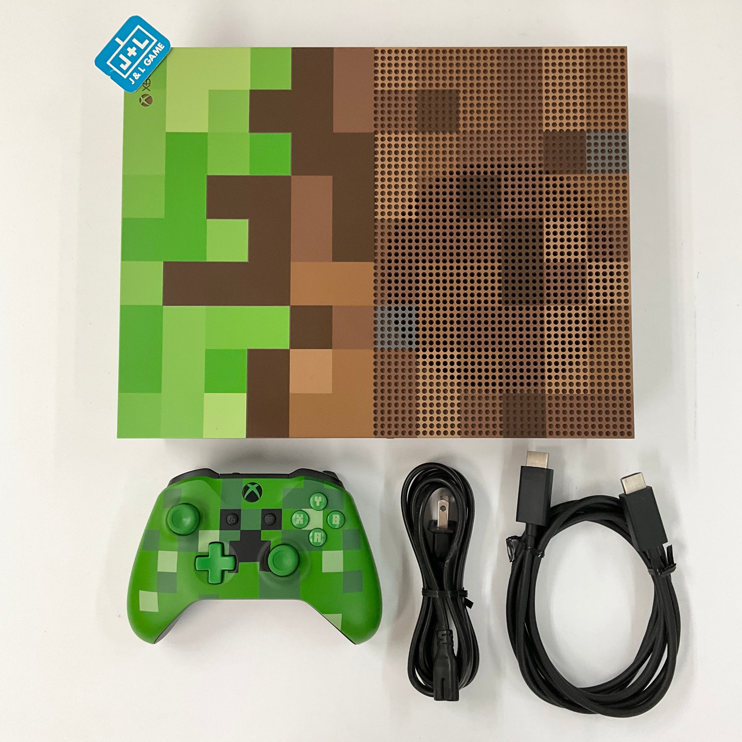 Xbox One S 1TB Limited Edition Console - Minecraft Bundle - (XB1