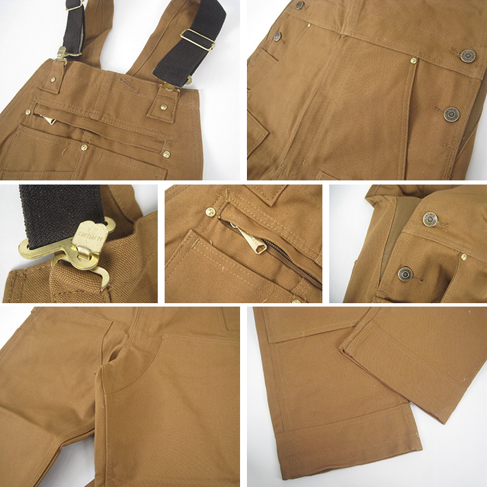 Carhartt カーハート ダック ビブオーバーオール ダブルニー 102776 -JOE-