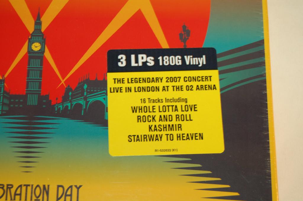 Led Zeppelin - Celebration Day, Vinyl Record Album 3LP Box Set