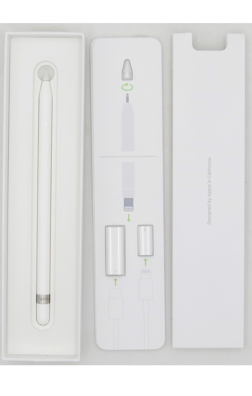 Apple Pencil 1st Generation with USB-C to Pencil Adapter White