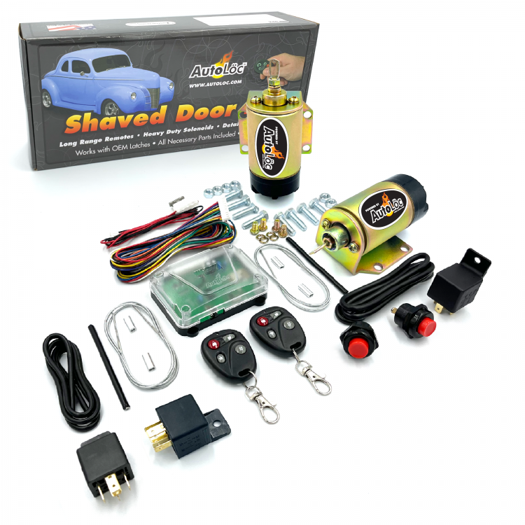 8 Function 35lbs Remote Shaved Door Popper Kit