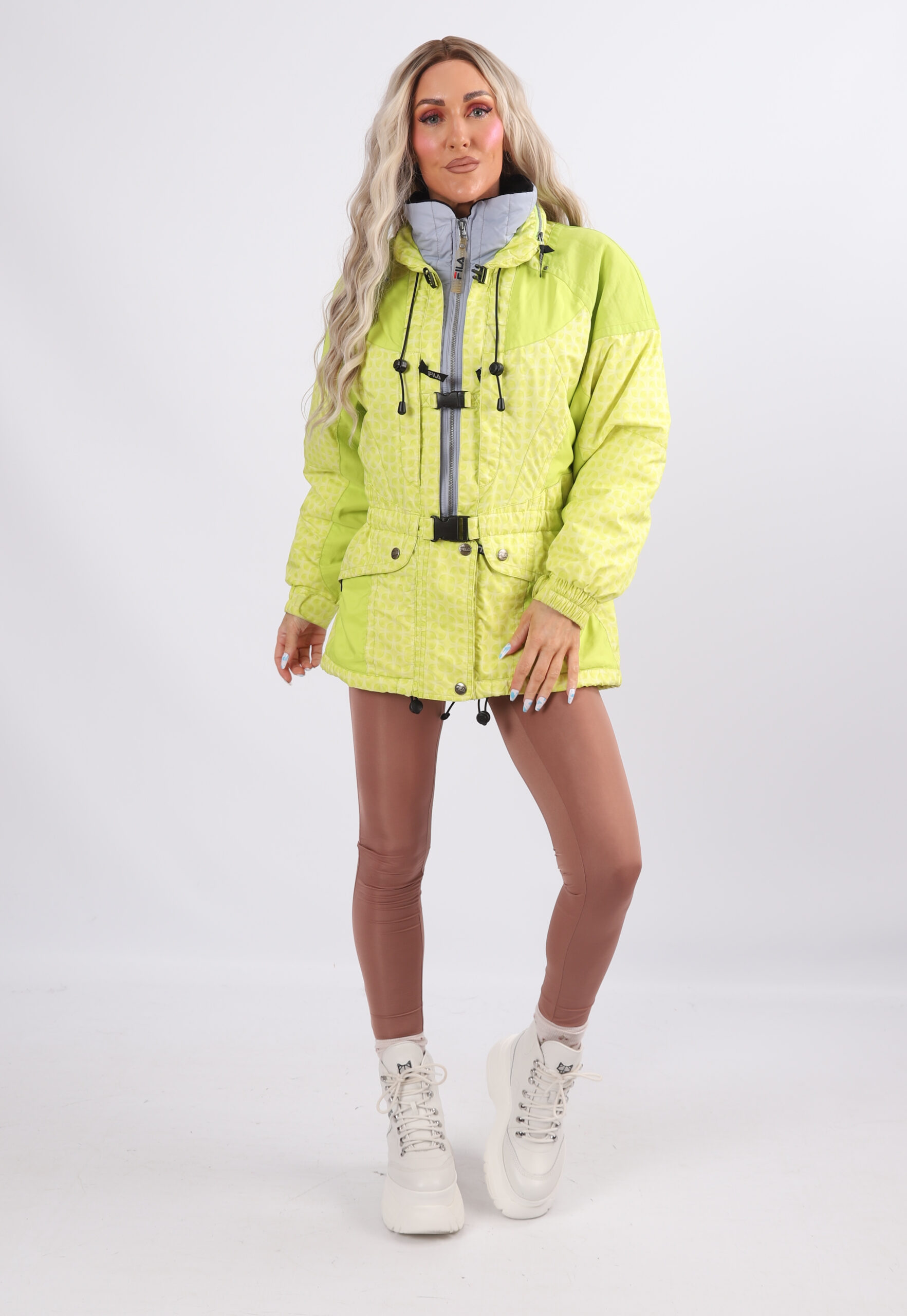 Vintage Ski Jacket 90's FILA UK 10 S (K4G) – JoJo Ski