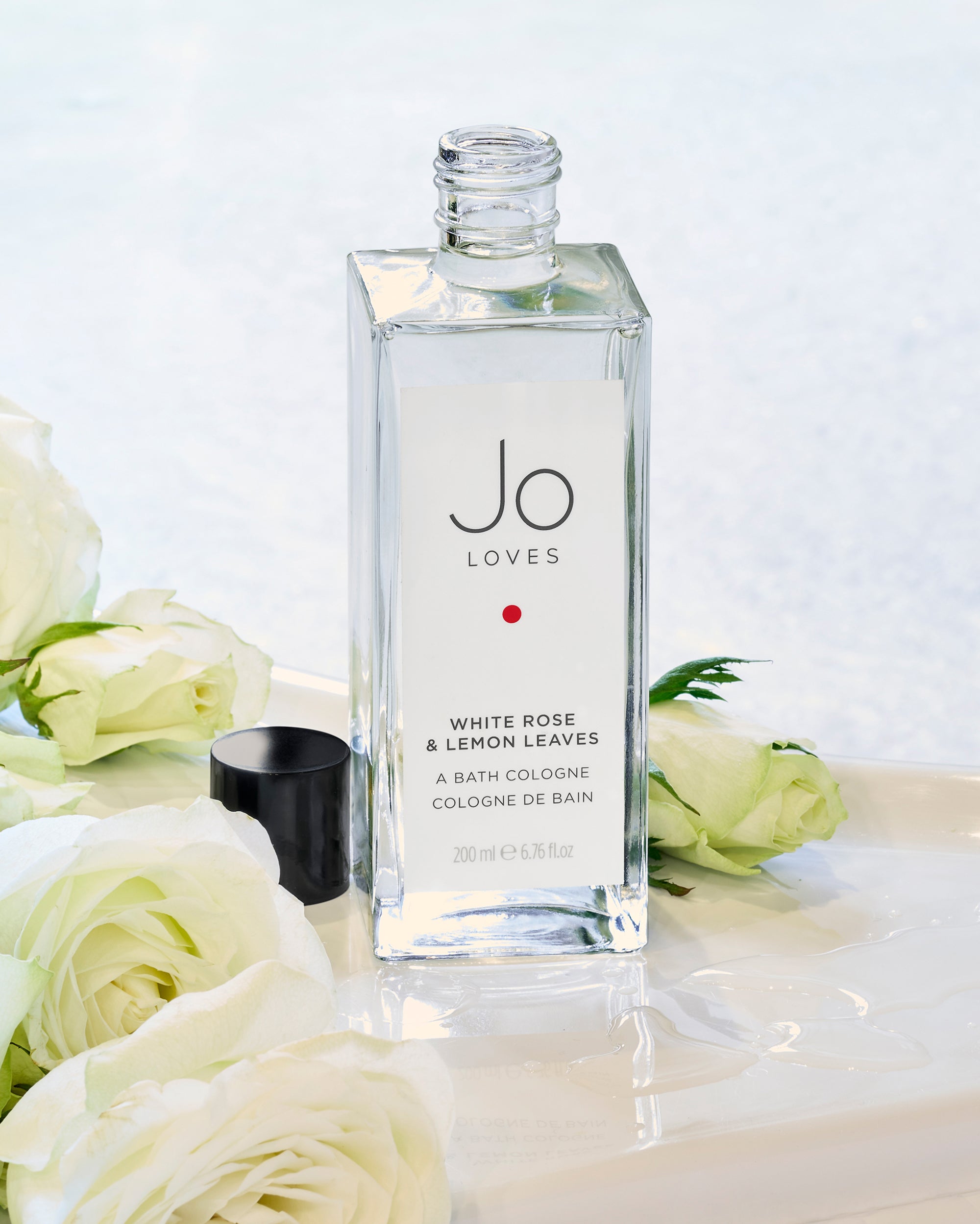Jo Loves | White Rose & Lemon Leaves A Bath Cologne | 200ml
