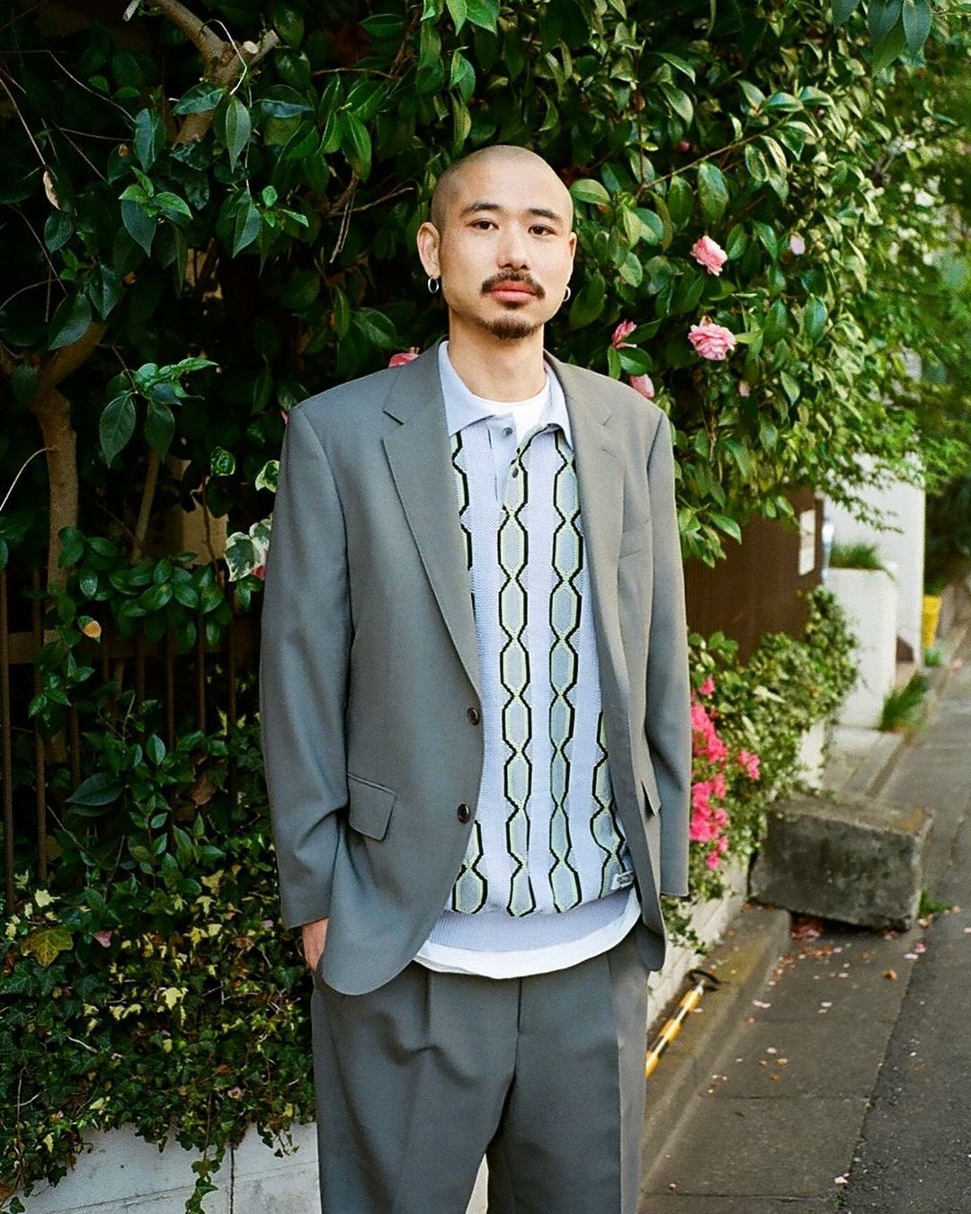 WACKO MARIA/DORMEUIL / SUITS（GRAY）［スーツ上下セット-24春夏