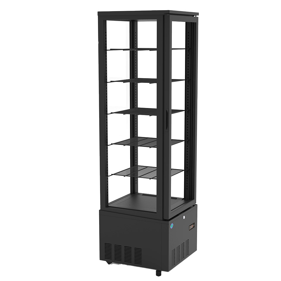 JCMオフィシャルショップ / RIT 4面ガラス冷蔵ショーケース (片面扉