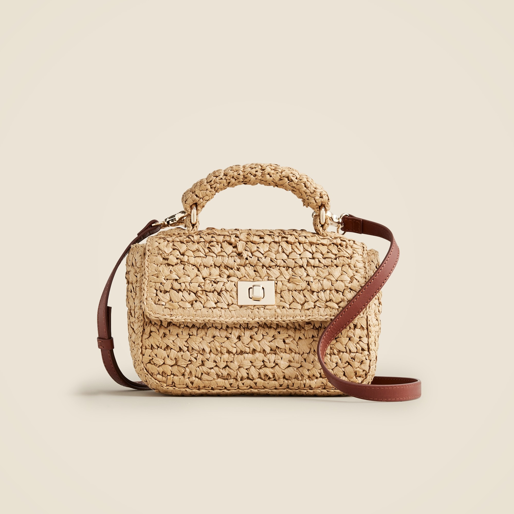Small Edie Hand-woven Top-handle Bag For Women | J.Crew
