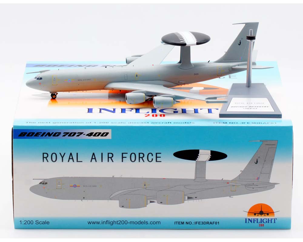 www.JetCollector.com: RAF E3-D Sentry w/stand ZH101 1:200 Scale