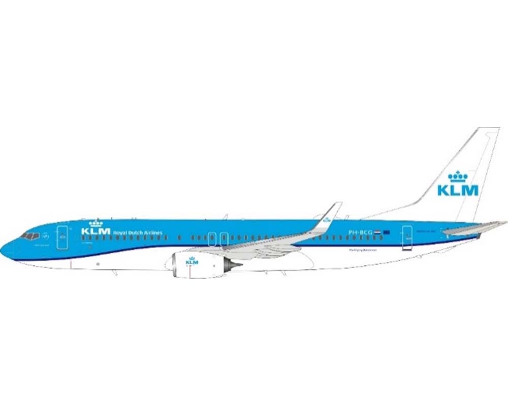 www.JetCollector.com: KLM B737-800 w/stand PH-BCG 1:200 Scale JFox