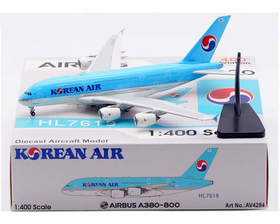 www.JetCollector.com: Korean Air A380 HL7619 detachable gear, w