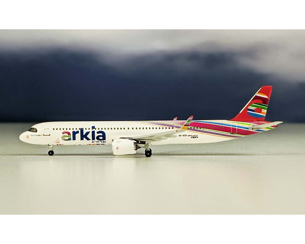 www.JetCollector.com: Arkia A321neo New Colors 4X-AGH 1:400 Scale