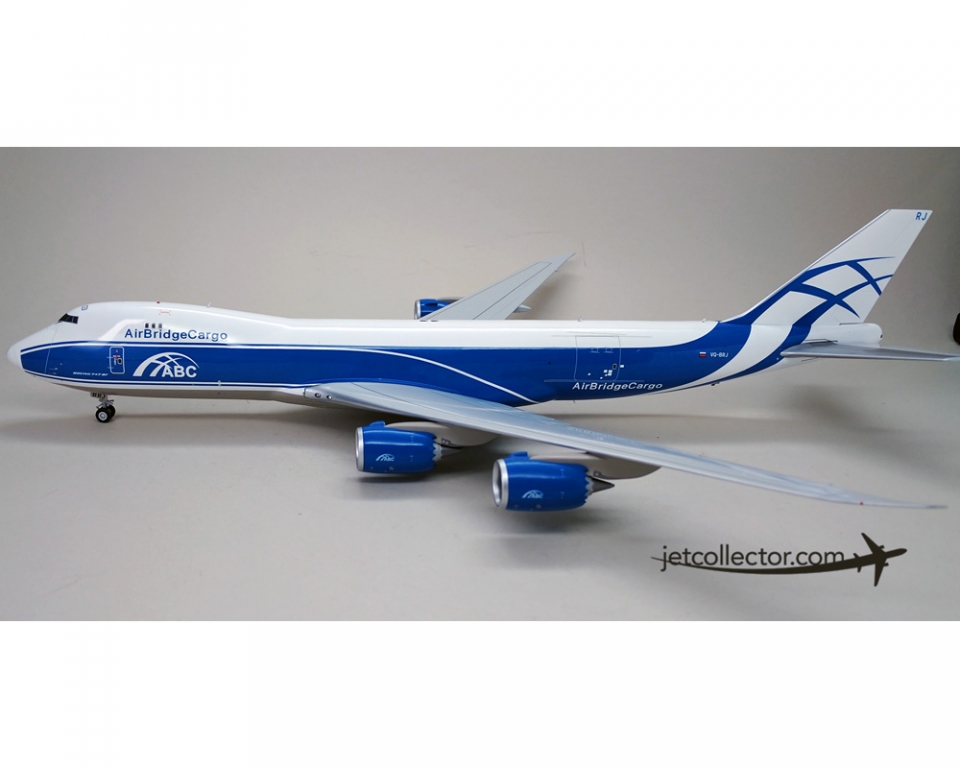 www.JetCollector.com: GEMINIJETS AIR BRIDGE CARGO B747-8F VQ-BRJ 1