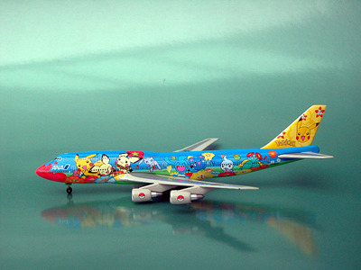 www.JetCollector.com: ANA Pokemon (Blue) B747-400