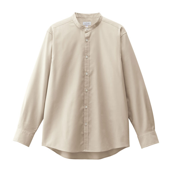 FB-4567U】 オックスフォード バンドカラー長袖シャツ | オリジナルT