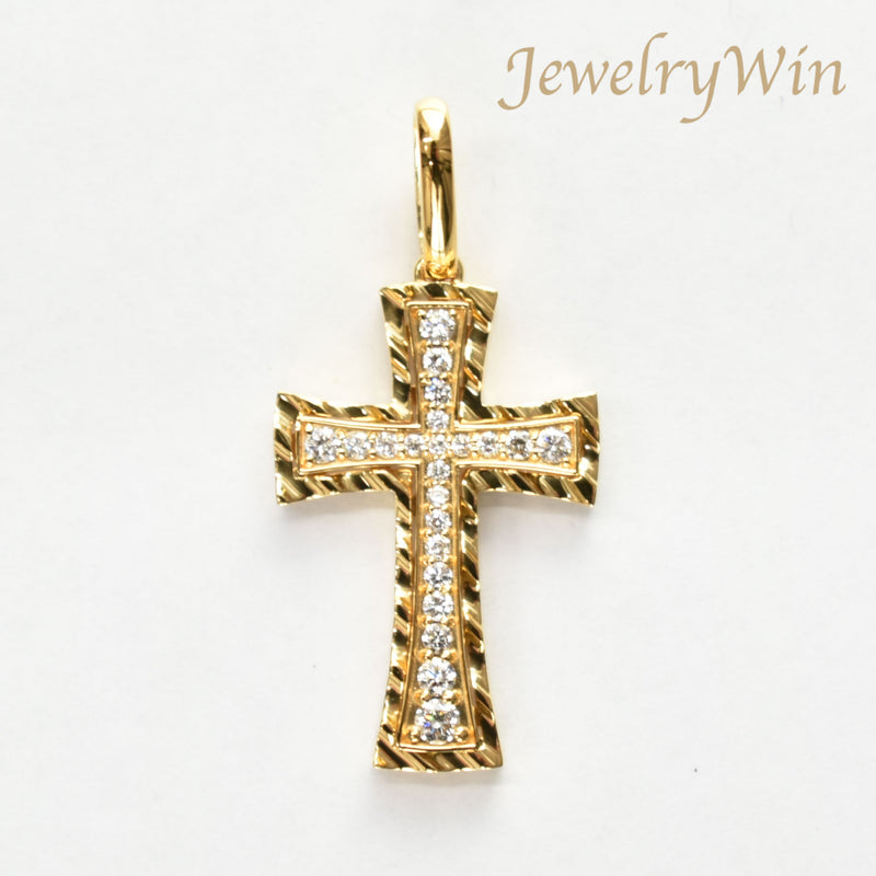 ペンダントトップ K18 ダイヤモンド付 (Type-NM)