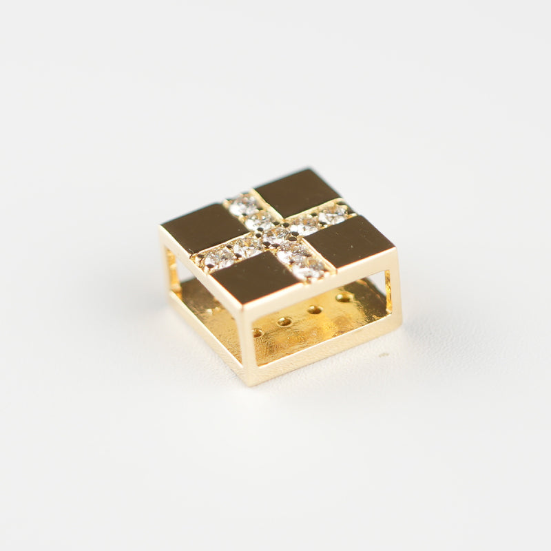 ペンダントトップ K18 ダイヤモンド付 (Type-CF) ※リバーシブルタイプ