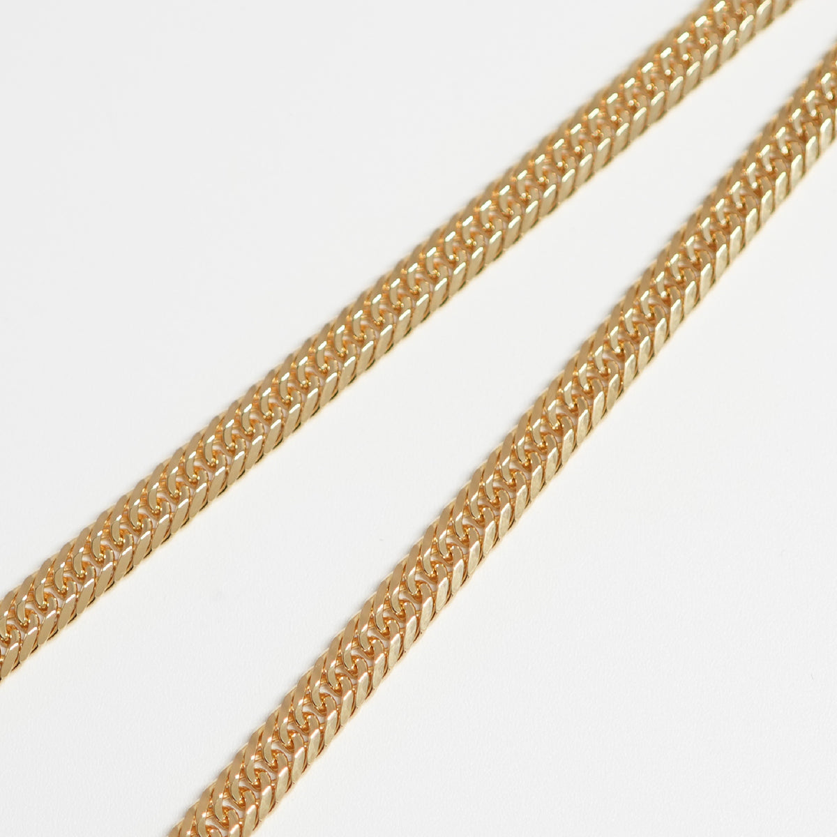 喜平 ネックレス K18 トリプル 8面 33g 55cm 造幣局検定マーク(ホール