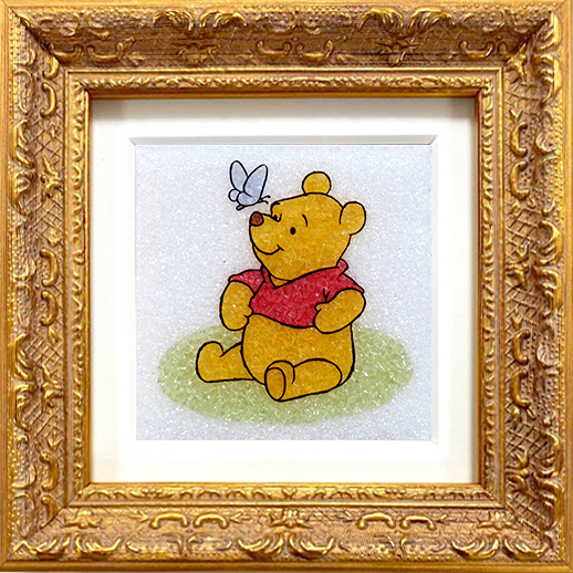 ジュエリー絵画® ディズニー 「くまのプーさん 1」（SSサイズ）