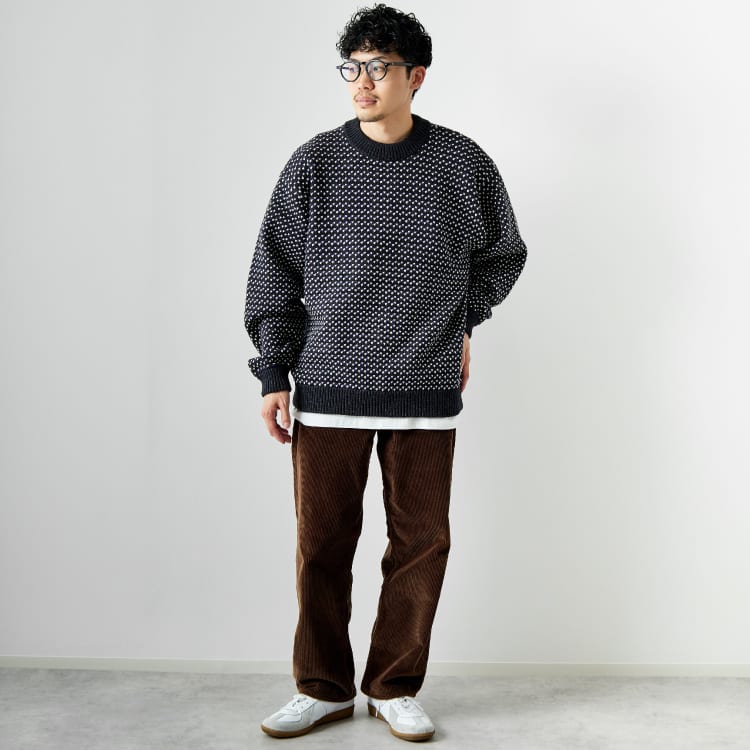 L.L.Bean名作ニット＆スウェットで作る最旬秋冬レトロスタイル｜JEANS