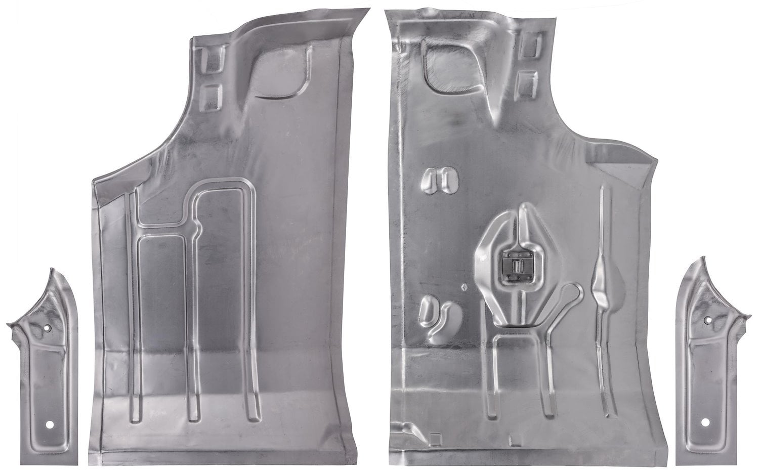 JEGS 555-79200K (555-79200): Trunk Floor Pans w/Braces Kit | 1964