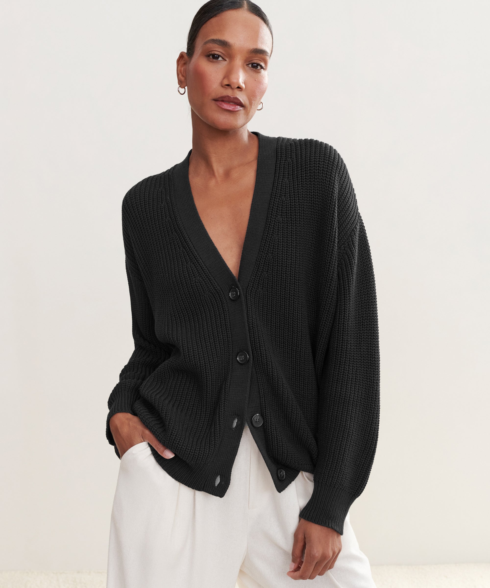 Cotton Cocoon Cardigan | Jenni Kayne