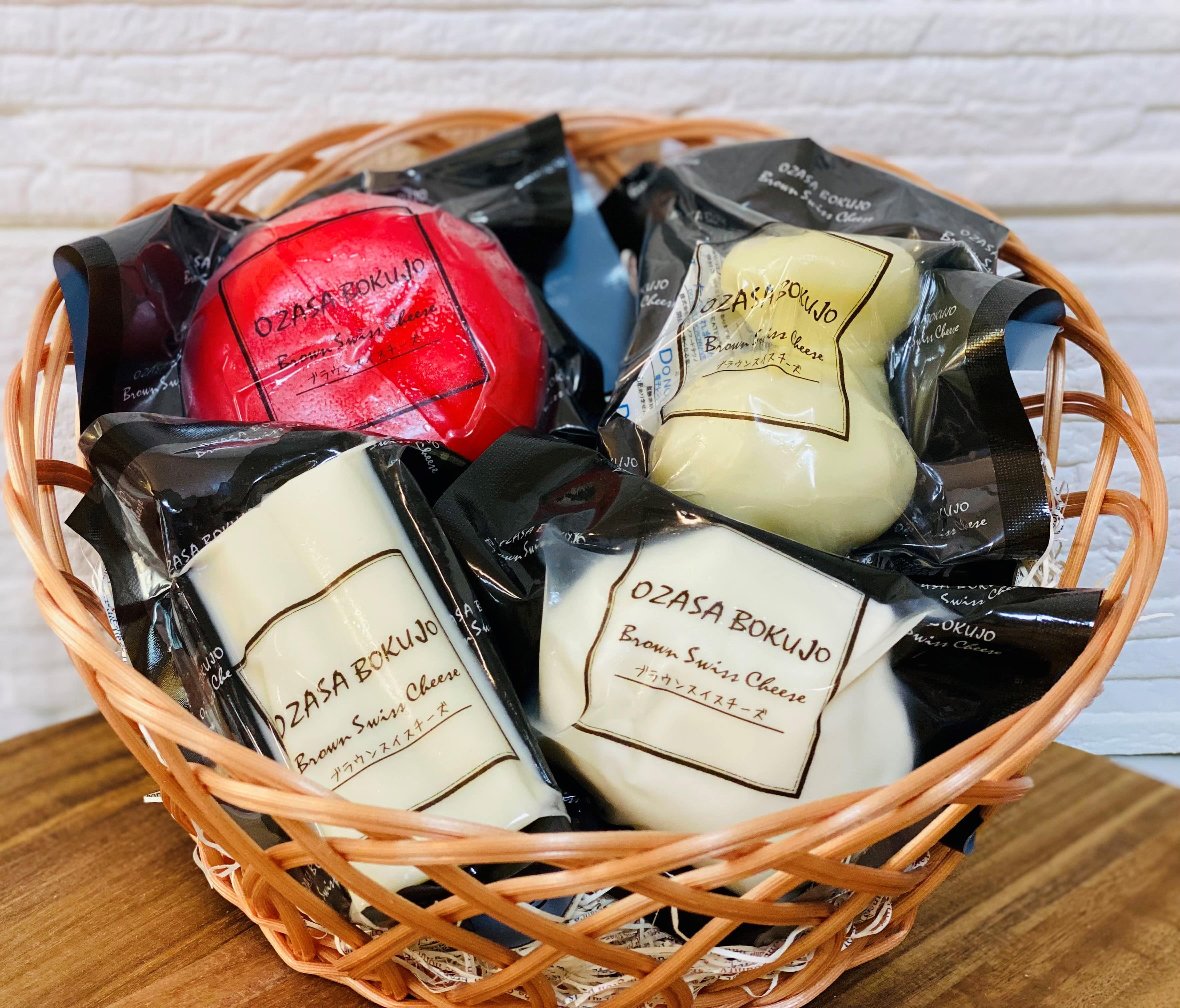 ナチュラルチーズセット～日光霧降高原大笹牧場From Ozasa～: 酪市酪座