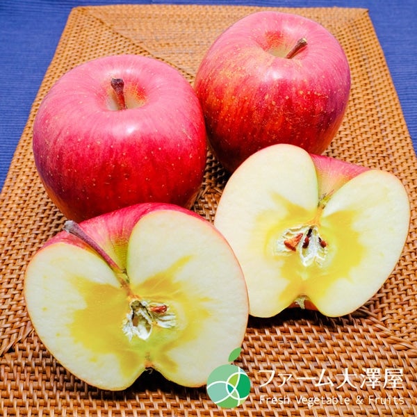 ファーム大澤屋 サンふじ 志賀高原産チャンピオンりんご 特秀 約3kg(6