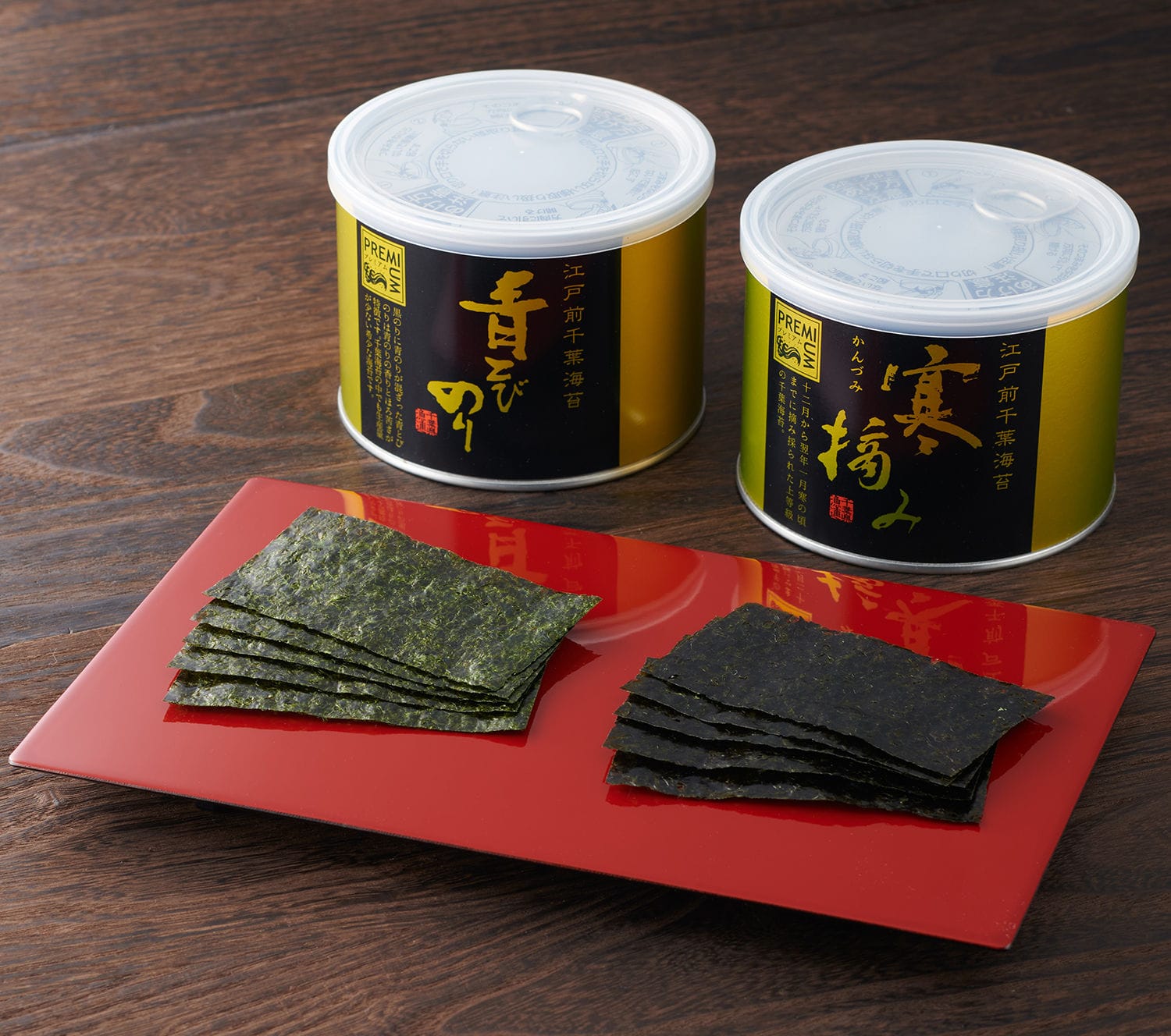江戸前プレミアム焼き海苔4缶セット: JFおさかなマルシェ ギョギョいち