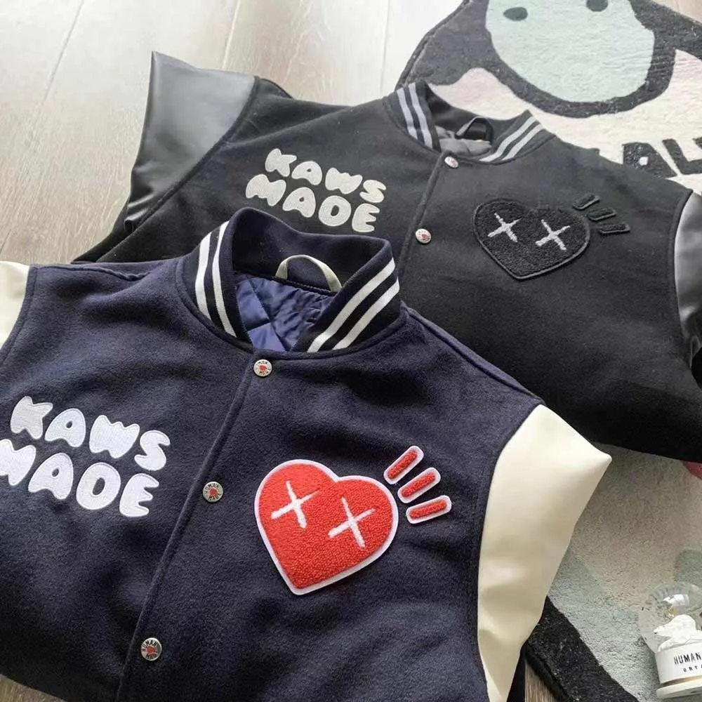 Human Made Kaws Varsity Jacket - Jacket Makers