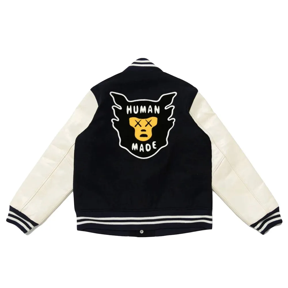 Human Made Kaws Varsity Jacket - Jacket Makers