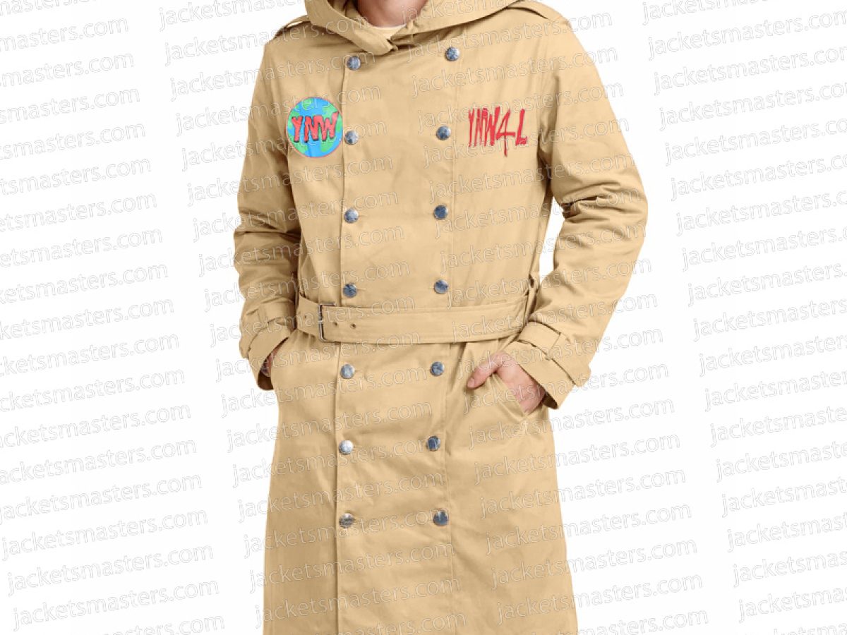 YNW Melly Coat | Freddy Krueger Trench Coat with Hood - Jackets