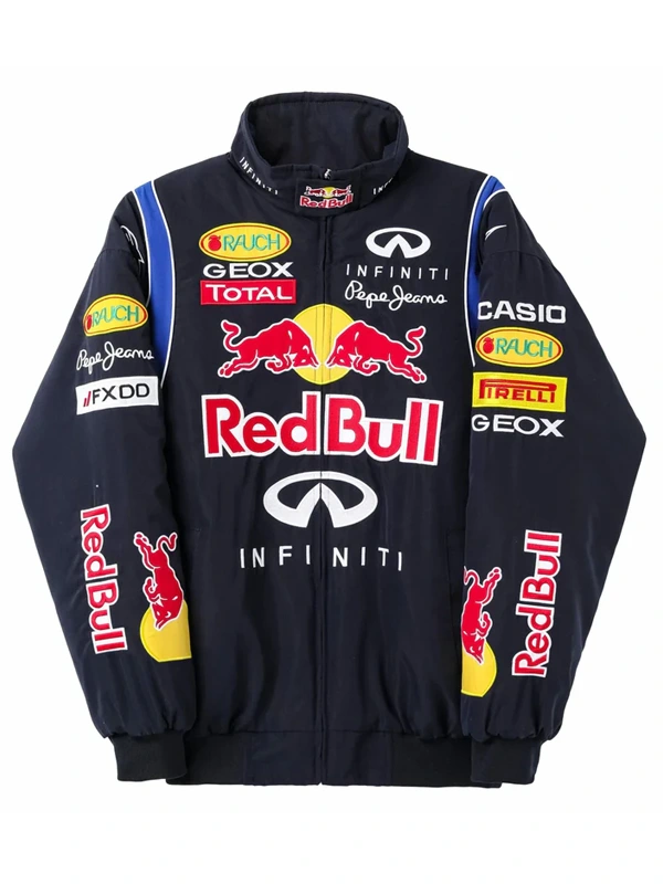 Vintage Red Bull Infinity F-1 Racing Jacket Blue