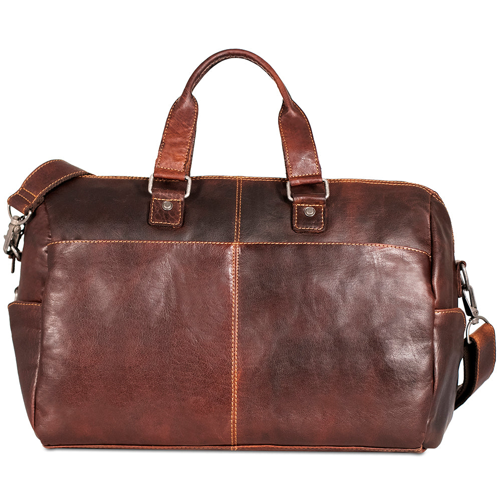 Leather Day Bag/Duffle - Voyager #7318 | Jack Georges