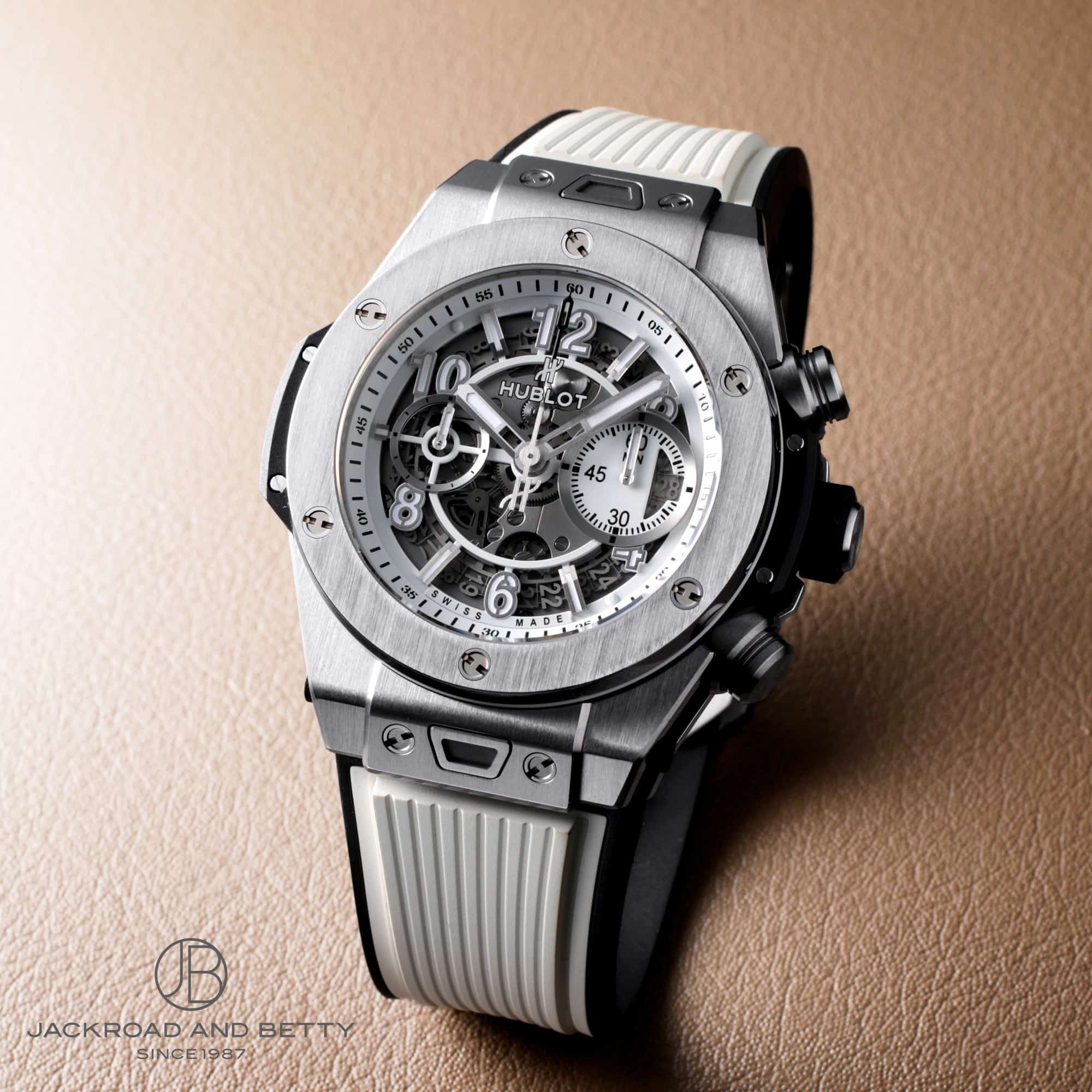 ビッグ・バン ウニコ ブラック＆ホワイト[411.NE.2010.LR.JSM15] Big