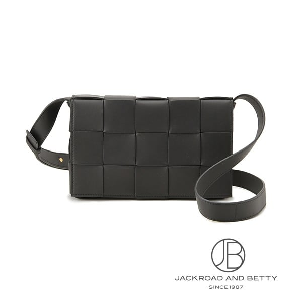 カセット ショルダーバック ブラック 黒[578004 VMAY1 8425] Cassette