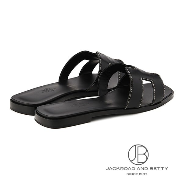 サンダル オラン ノワール ブラック 黒 36.5[H021056Z] Sandals Oran