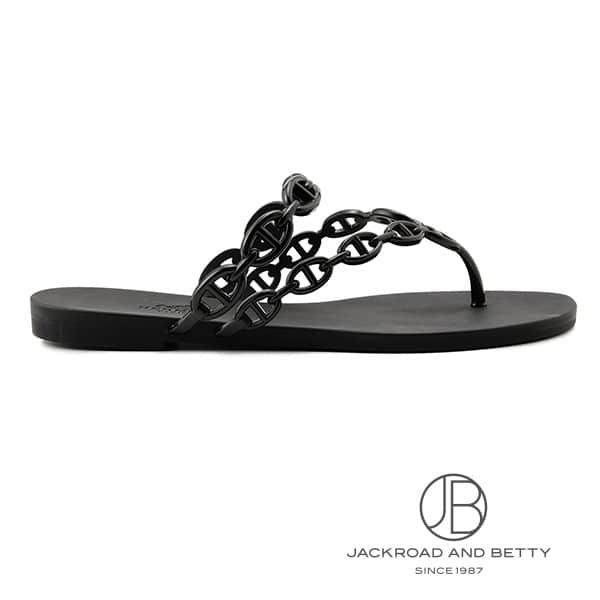 サンダル アイランド ノワール ブラック 黒 36[H241051Z] Sandals