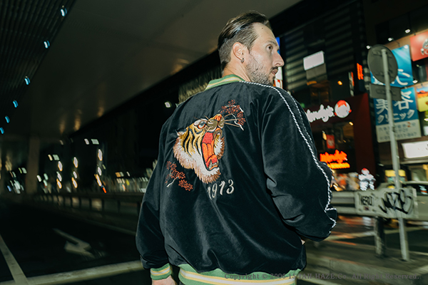 Schott ショット 別珍|スーベニアジャケット『SOUVENIR JACKET 顔虎