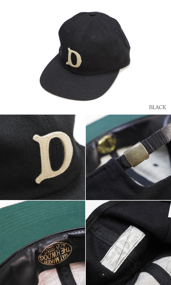 THE H.W.DOG&CO. ウール|コットン|ベースボールキャップ『BASEBALL CAP
